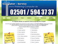 Tablet Screenshot of pc-reparatur-muenster.de